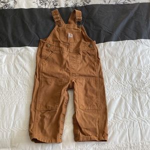 Carhartt Washed Bib Overalls - unisex toddler